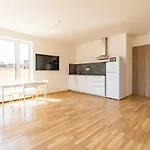 Penthouse # 81 With Panoramic View In Elite Rezidence With Free Parking Apartmán Praha