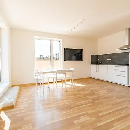 Penthouse # 81 With Panoramic View In Elite Rezidence With Free Parking * Prague